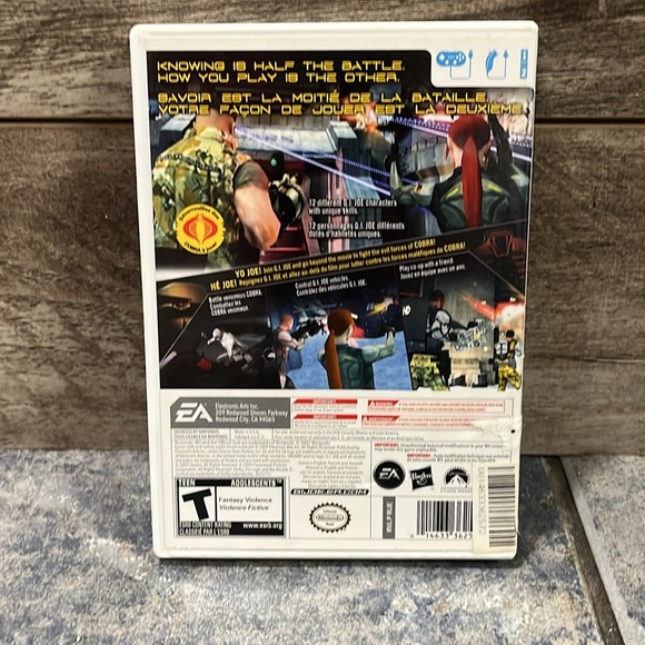 5 for $60 G.I. Joe rise of cobra for the Wii - Picture 4 of 4